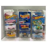LOT OF 6 HOT WHEELS CARS IN FACTORY SEALED