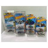 LOT OF 8 HOT WHEELS TREASURE HUNT CARS IN FACTORY