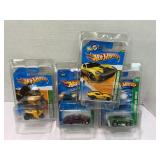 LOT OF 4 HOT WHEELS TREASURE HUNT CARS AND MORE