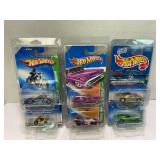 LOT OF 6 HOT WHEELS TREASURE HUNT CARS IN FACTORY