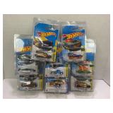 LOT OF 8 HOT WHEELS CARS IN FACTORY SEALED
