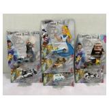 LOT OF 7 HOT WHEELS DISNEY 100 CARS IN FACTORY