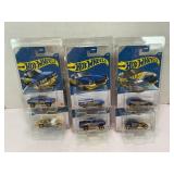 LOT OF 6 HOT WHEELS CARS WITH PROTECTIVE CASES