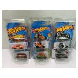 LOT OF 6 HOT WHEELS CARS IN FACTORY SEALED