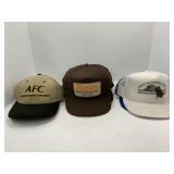 LOT OF 10 FARMER/TRUCKER HATS