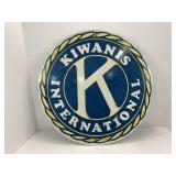 Kiwanis International Sign - heavy double sided
