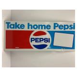 Pepsi heavy metal advertising sign - 10' x 25'