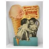 Americana Girl and Boy cardboard Hygrade Ice Cream