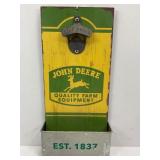 John Deere Open Road 13' x 6' bottle opener - wood