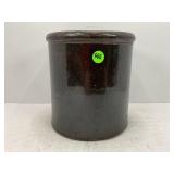 1 GALLON PRIMITIVE STONEWARE CROCK