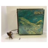 Anheuser Busch Bavarian Beer Light Up Advertising