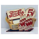 1991 Pepsi Cola cardboard store display sign - 13'