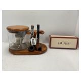 Smoking Pipes & Pipe Stand - William Wales & Best
