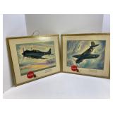 Coca-Cola Vintage Cardboard Advertising Signs