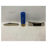 lot of 3 folding pocket knives