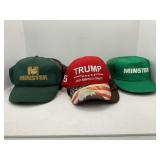 LOT OF 10 FARMER/TRUCKER HATS