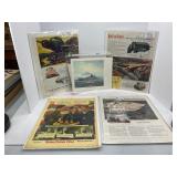 Eleven Early War Advertisements -one authenticated