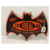 Porcelain Ideal Batman Sign - 12' x 9'