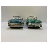 Lot of 2 Chevy Bel Air Diecast Models