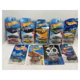 large lot of Hot Wheels in their original package