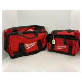 LOT OF 2 MILWAUKEE COLLAPSEABLE TOOL BAG