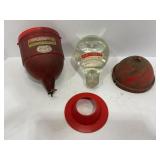 RED COMET AUTOMATIC FIRE EXTINGUISHER W/ HOLDER &