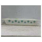 PYREX 548-B 1 1/2 QUART SNOWFLAKE RECTANGLE