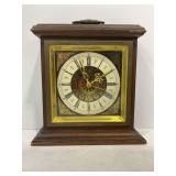 BRADLEY WEST GERMAN WIND-UP MANTLE / ALARM CLOCK