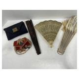 NATIVE AMERICAN WHIMSY BEADED PURSE, DELTA PEARL