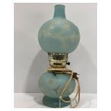 VINTAGE BLUE HURRICANE "GONE WITH THE WIND" PARLOR