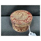 HERCULES NO. 6 BLASTING CAP TIN