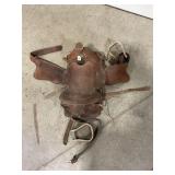 SPILLE GREENVILLE OHIO 15" LEATHER SADDLE WITH