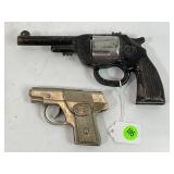 VINTAGE TIN WYANDOTTE RED RANGER COWBOY METAL