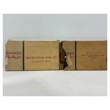 STANLEY DELUXE STEAK FORK SET & KNIVES IN ORIGINAL