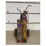 ROLL AROUND TORCH SET WITH A CRAFTSMAN TORCH SET