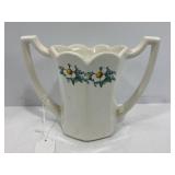 MCCOY TWO HANDLED APPLE BLOSSOM PLANTER / VASE -