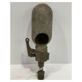 VINTAGE ALUMINUM STEAM / AIR WHISTLE - 7 1/2" L