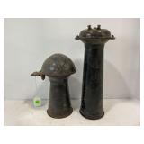LOT OF 2 ANTIQUE CAR / TRUCK HORNS - UNTESTED