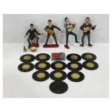 WILTON BEATLES & PARTY A GO-GO RECORD CAKE TOPPERS