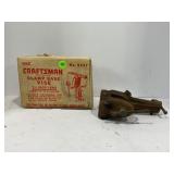 CRAFTSMAN CLAMP BASE VISE WITH 2 1/2" JAWS