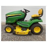 JOHN DEERE X380 48" HYDROSTAT RIDING LAWN TRACTOR