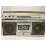 GENERAL ELECTRIC AM/FM STEREO CASSETTE RECORDER