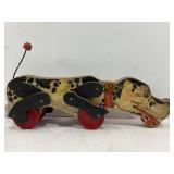 EARLY FISHER PRICE TOYS  #180 SNOOPY PULL AROUND