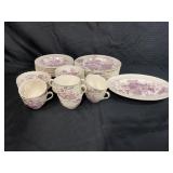 45 PIECE SET OF CHARLOTTE ROYAL STAFFORDSHIRE
