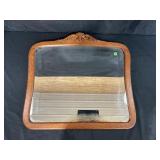 VINTAGE ORNATE WOODEN FRAMED HAND CARVED TOP