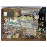 LOT OF VINTAGE & NEW COSTUME JEWELRY