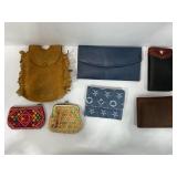 LOT OF WALLETS & CHANGE PURSES