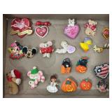 LOT OF VINTAGE HOLIDAY PINS & MORE