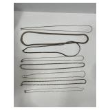 LOT OF .8 - 925 NECKLACES 67.2G