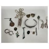 LOT OF UNTESTED STERLING? & BROKEN STERLING?